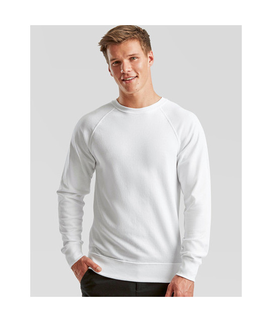 Fruit of the Loom Lightweight Raglan Sweat | ADT Tryck