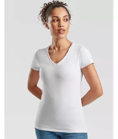 Ladies´ Valueweight V Neck T