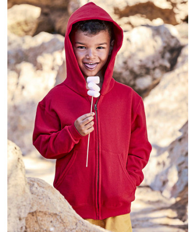 Kids´ Classic Hooded Sweat Jacket