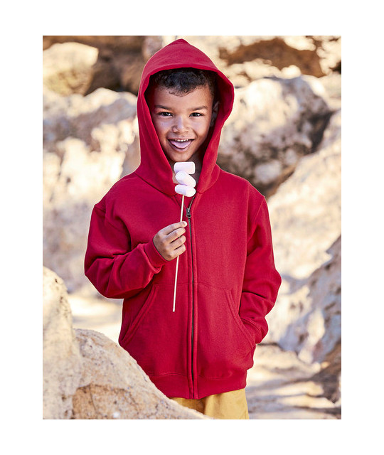 Kids´ Classic Hooded Sweat Jacket