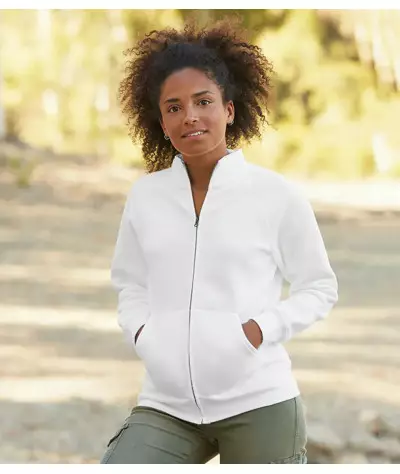 Fruit of the Loom Ladies´ Premium Sweat Jacket | ADT Tryck