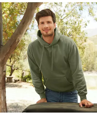 Fruit of the Loom Classic Hooded Sweat | ADT Tryck