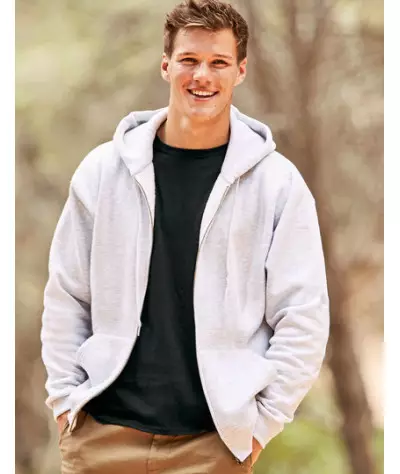 Fruit of the Loom Premium Hooded Sweat Jacket | ADT Tryck