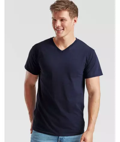 Fruit of the Loom Valueweight V-Neck T | ADT Tryck