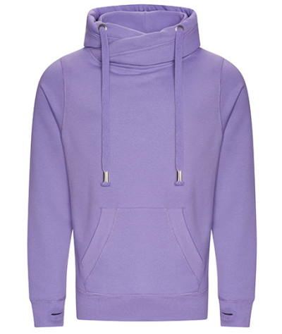 Cross Neck Hoodie
