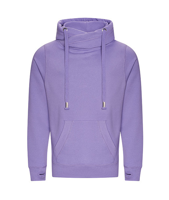 Cross Neck Hoodie