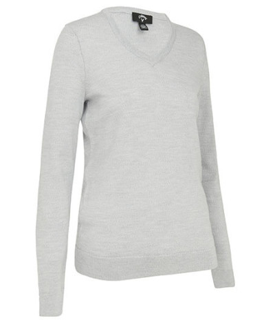 Callaway Ladies V-Neck Merino Sweater | ADT Tryck