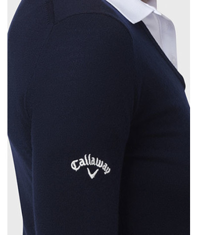 Callaway Ladies V-Neck Merino Sweater | ADT Tryck
