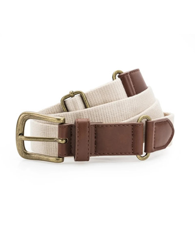 Asquith&Fox; Faux leather and braided belt