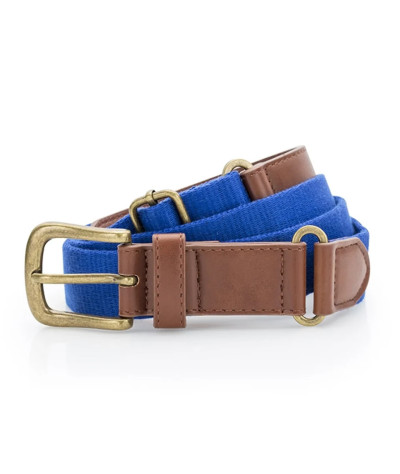 Asquith&Fox; Faux leather and braided belt