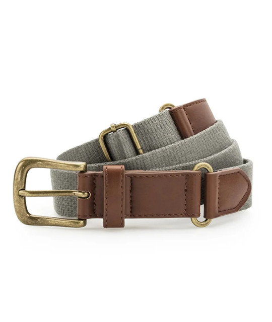 Asquith&Fox; Faux leather and braided belt