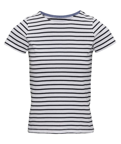 Asquith&Fox Women's Mariniere coastal S/S tee | ADT Tryck