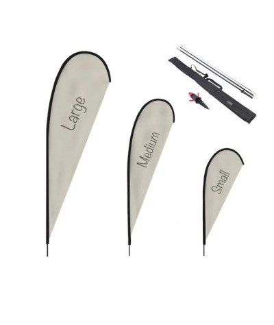 Drop with Screw - Beach Flag