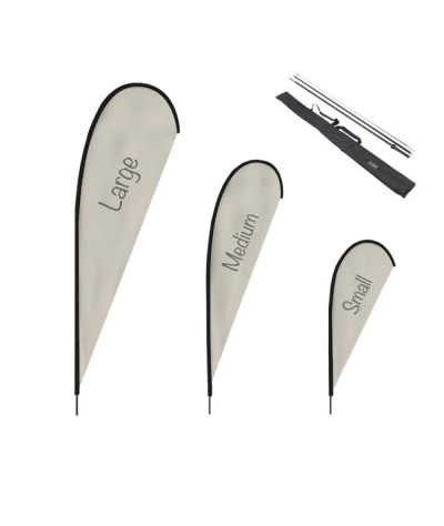 Drop with Mast - Beach Flag