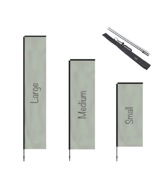 ADT H-shape med mast - Beachflagga | ADT Tryck
