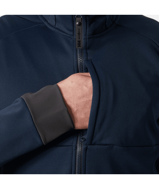 Helly Hansen Workwear Tech Hooded Midlayer Jacka Helly Hansen | ADT...