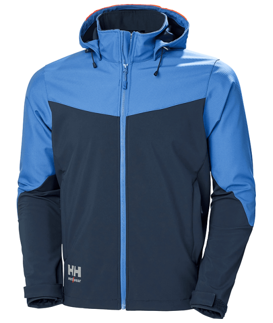 Helly Hansen Workwear Oxford Softshelljacka med huva Helly Hansen |...