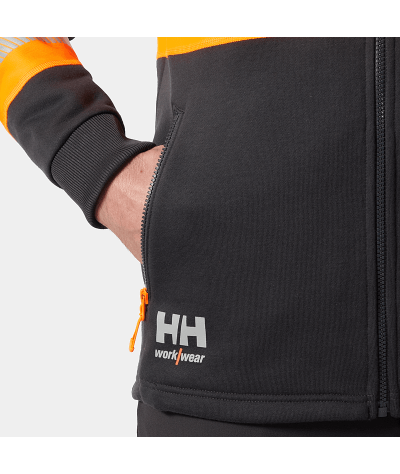 Helly Hansen Workwear ICU Varsel Helzip Hoodie Helly Hansen | ADT T...