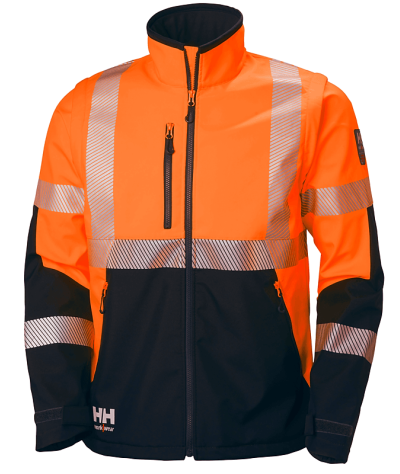 Helly Hansen Workwear ICU Varsel Softshelljacka Helly Hansen | ADT ...
