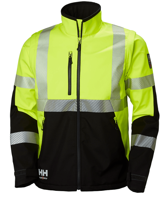 Helly Hansen Workwear ICU Varsel Softshelljacka Helly Hansen | ADT ...