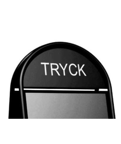 ADT Halvmåne Toppdekal 2 sidor | ADT Tryck