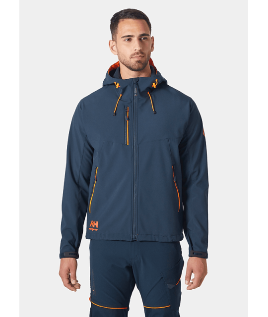 Helly Hansen Workwear Chelsea Evolution Softshelljacka med huva Hel...