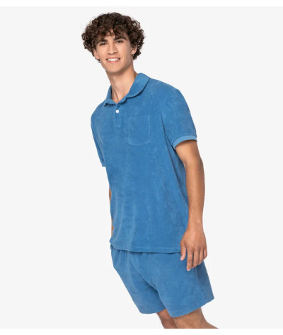Men's Terry Towel polo shirt