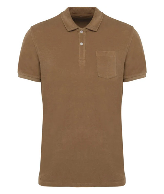 Men's Terry Towel polo shirt