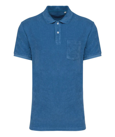 Men's Terry Towel polo shirt