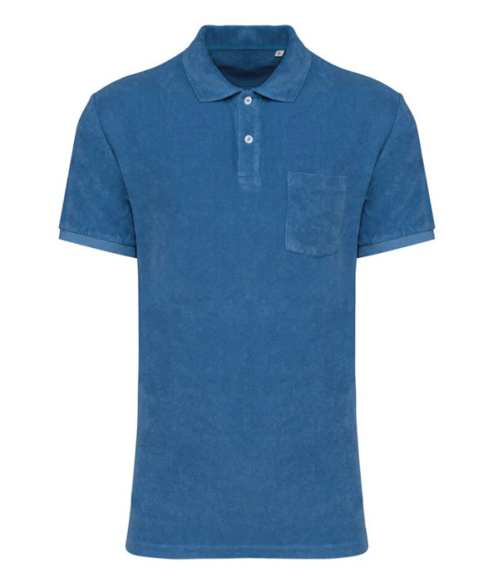 Men's Terry Towel polo shirt