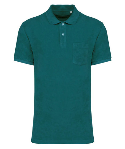 Men's Terry Towel polo shirt