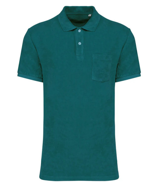 Men's Terry Towel polo shirt