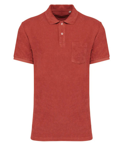 Men's Terry Towel polo shirt