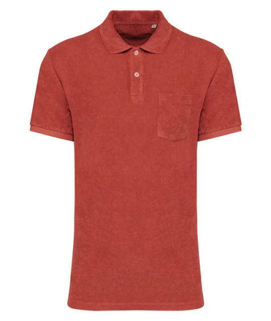 Men's Terry Towel polo shirt