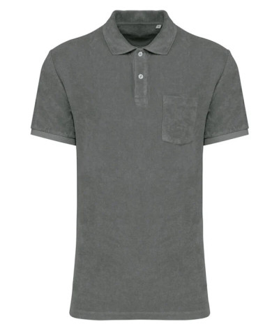 Men's Terry Towel polo shirt