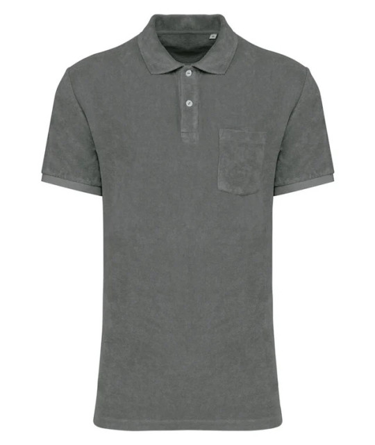 Men's Terry Towel polo shirt