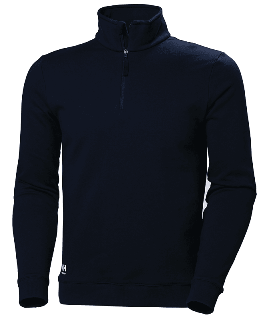 Helly Hansen Workwear Classic 2.0 halv‑zip sweatshirt Helly Hansen ...