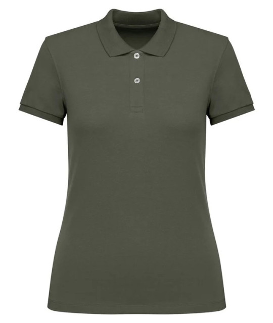 Native Spirit Ladies' Eco-Friendly Piqué Knit Polo Shirt | ADT Tryck