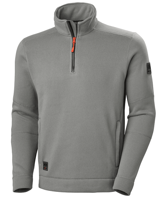 Helly Hansen Workwear Kensington Stickad Halvzip Fleecetröja Helly ...