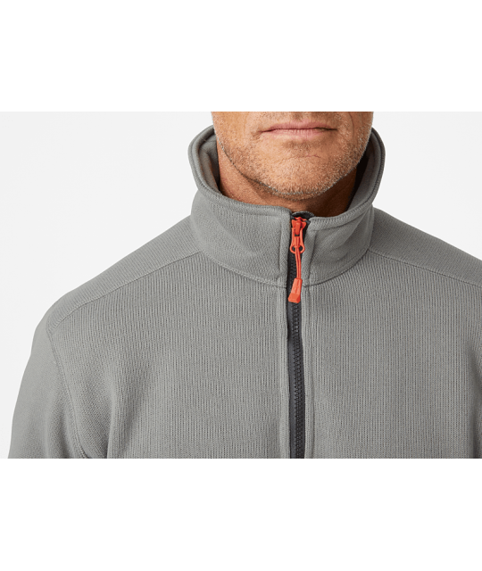 Helly Hansen Workwear Kensington Stickad Halvzip Fleecetröja Helly ...