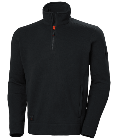 Helly Hansen Workwear Kensington Stickad Halvzip Fleecetröja Helly ...