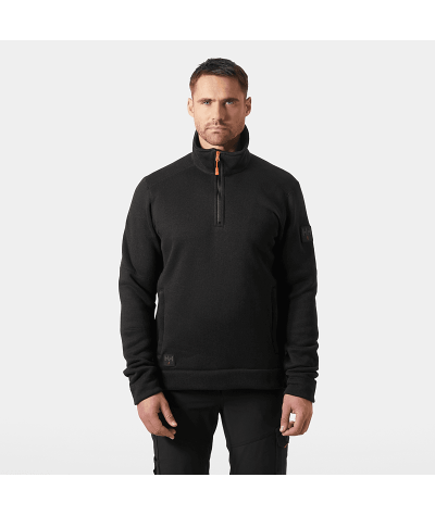 Helly Hansen Workwear Kensington Stickad Halvzip Fleecetröja Helly ...