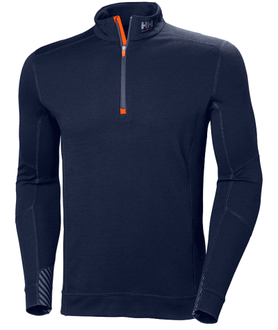 Helly Hansen Workwear LIFA Merino Underställströja Halvzip Helly Ha...