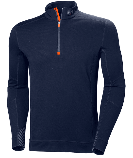 Helly Hansen Workwear LIFA Merino Underställströja Halvzip Helly Ha...