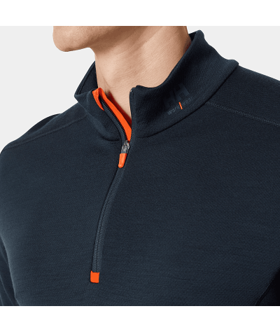 Helly Hansen Workwear LIFA Merino Underställströja Halvzip Helly Ha...