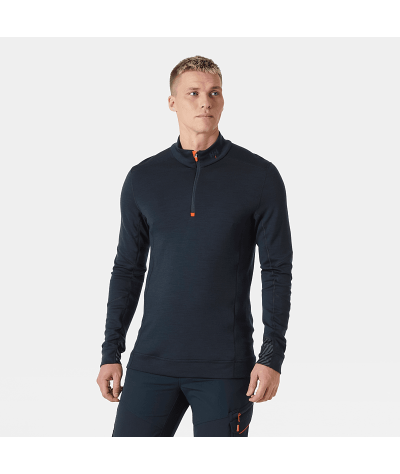 Helly Hansen Workwear LIFA Merino Underställströja Halvzip Helly Ha...