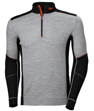 Helly Hansen Workwear LIFA Merino Underställströja Halvzip