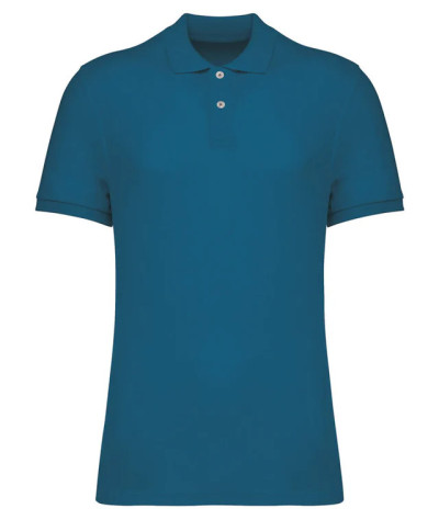 Men's Eco-Friendly Piqué Knit Polo Shirt