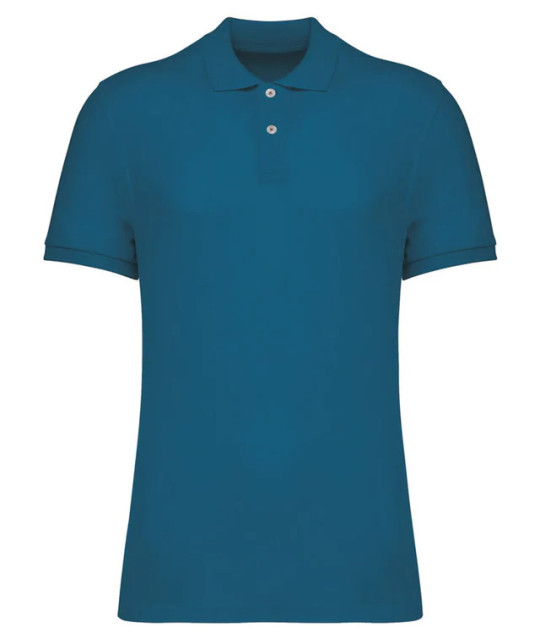 Men's Eco-Friendly Piqué Knit Polo Shirt
