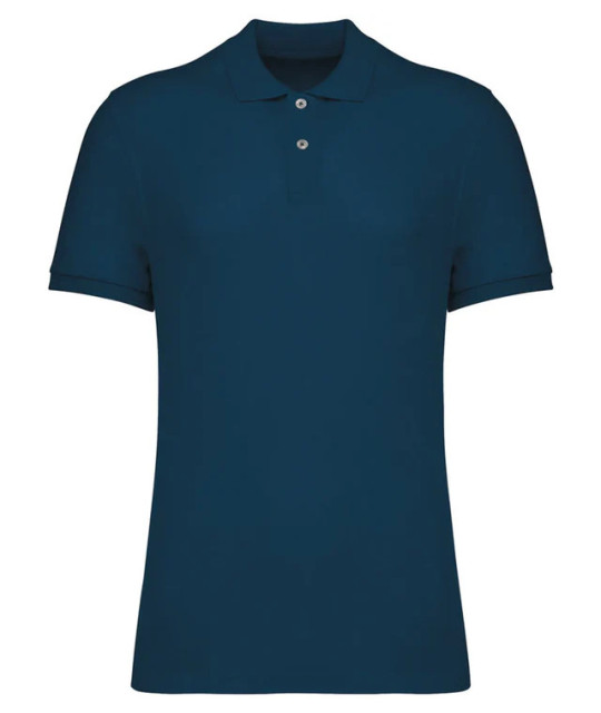 Men's Eco-Friendly Piqué Knit Polo Shirt